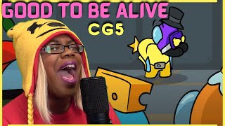 Good To Be Alive | Among Us Song | CG5 | AyChristene Reacts Resimi