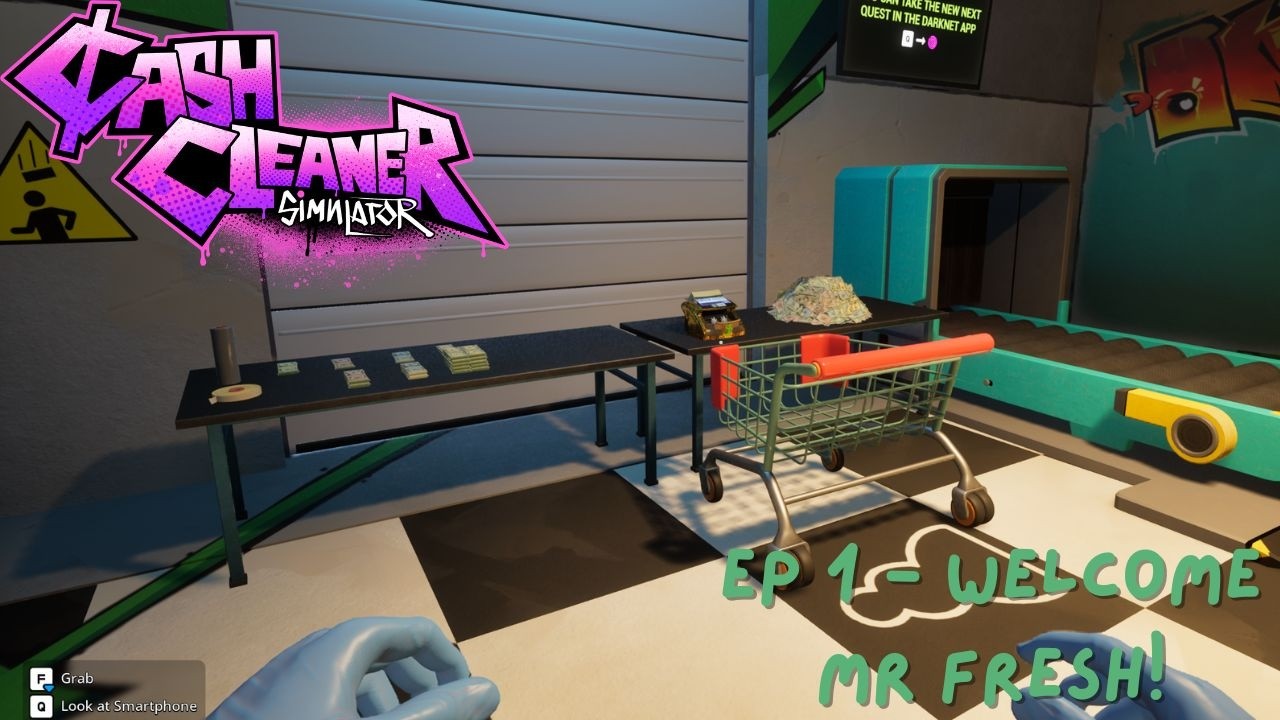 Cash Cleaner Simulator EP1 - Welcome Mr Fresh!
