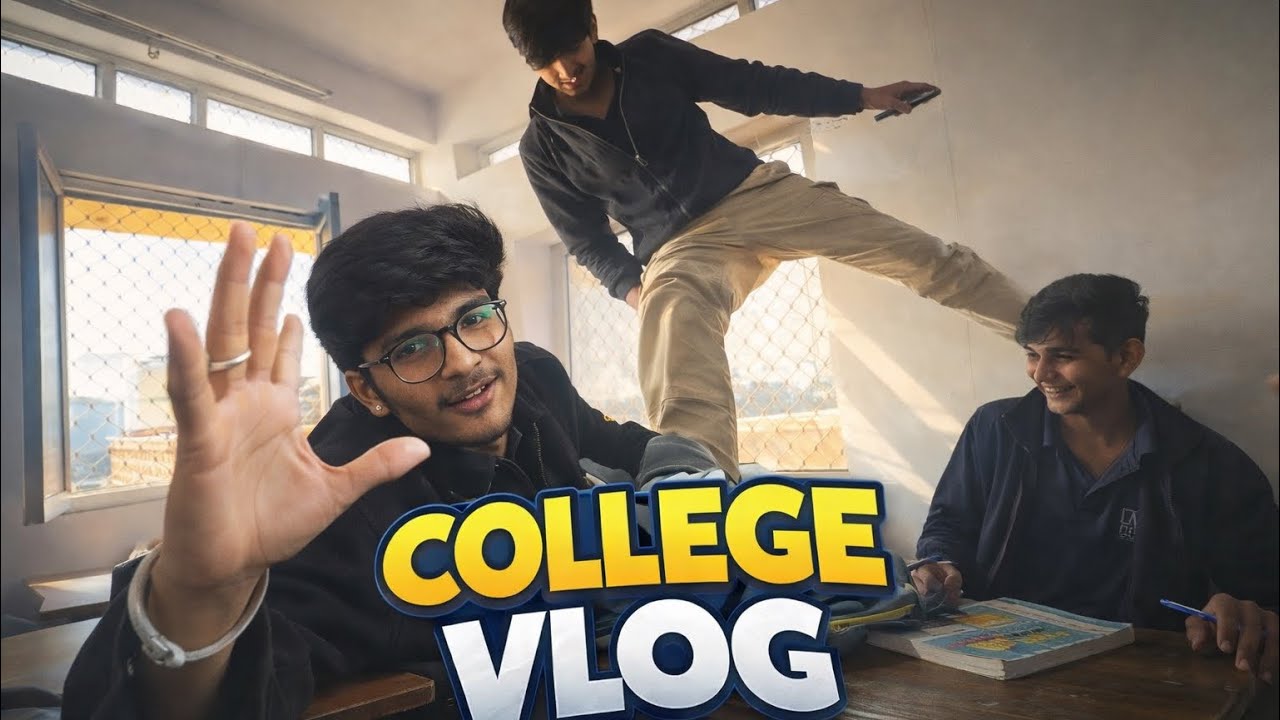 Ajj Hoghi Ladai!? 😆 | College Vlog