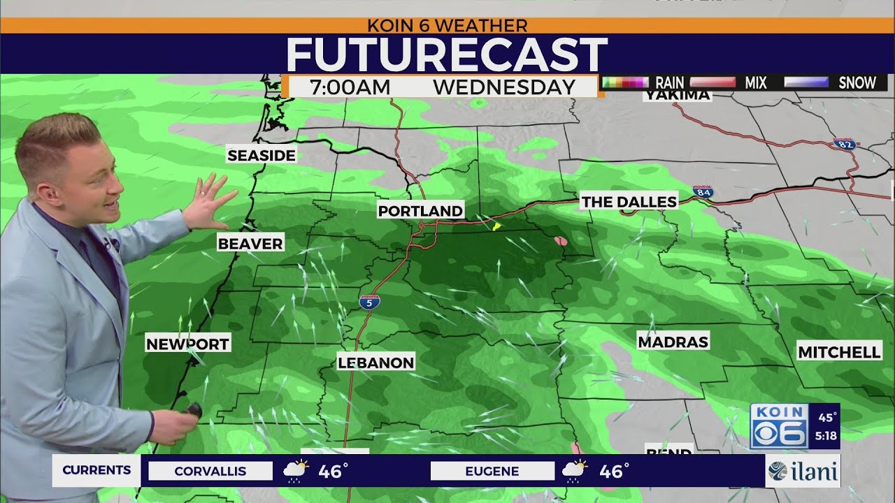 Rain to impact Thanksgiving travel in the PNW - YouTube