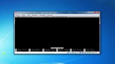 Konfigurasi DNS Server Linux Debian 8.7 Oleh Muhammad Rizal Muhaimin XII TKJ 2 SMK Negeri 1 Wonorejo
