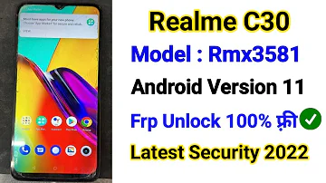 Realme C30 Unlock FRP Reseted successfully With SPD Flash Tool | Rmx3581 Frp Unlock Fail Error Solve