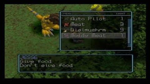 Mouldy Meat Seems To Be Okay For The Kunemon In Kunemon