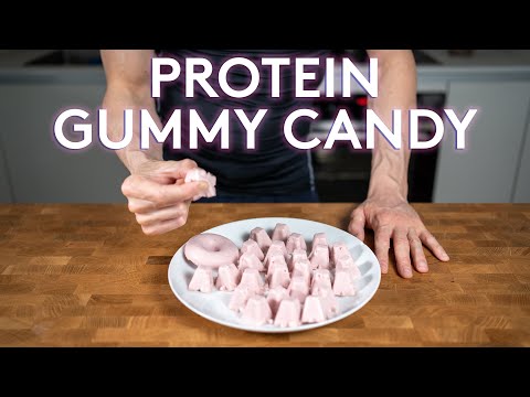 Healthy Gummy Candy that are High in Protein instead of Sugar Low Calorie Gummies