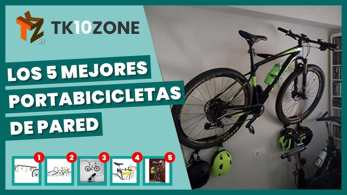 HUNIOX® Soporte Bicicletas Pared - Colgador Bicicleta Pared