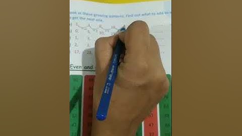 Class-2, Subject-Maths Video-56, Chapter-13, Patterns(part-4) Ex. 13.4 by Mrs Sumita