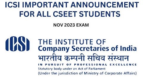 how to download previous year mock test paper] expected date of cseet mock test for November 23 exam