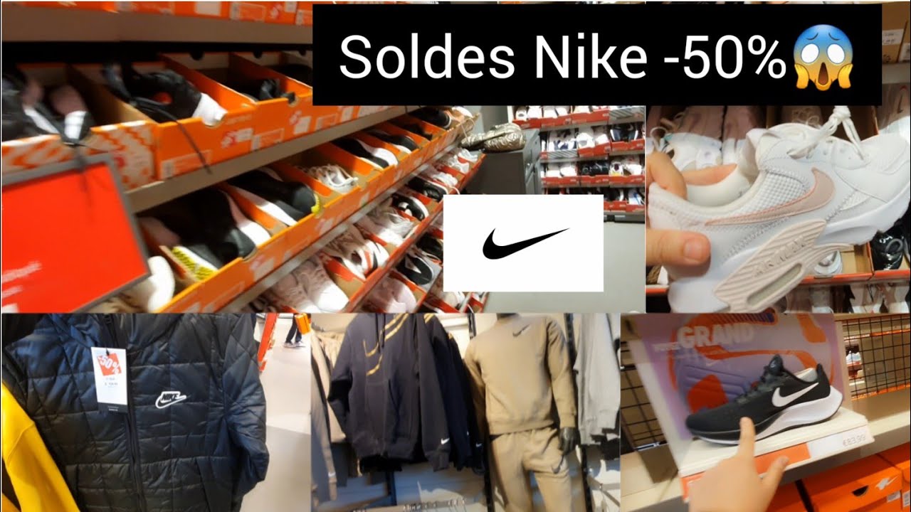 📢soldes Nike🇨🇵😱 -50%-30% تخفيضات رائعة في محل Nike/هميزات واعرين 👟👟💰