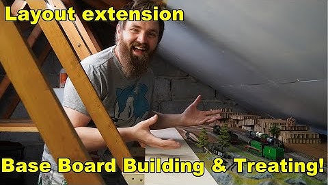 Building Up A Model Railway S1 Ep 29 | Base Board Building & Treatment