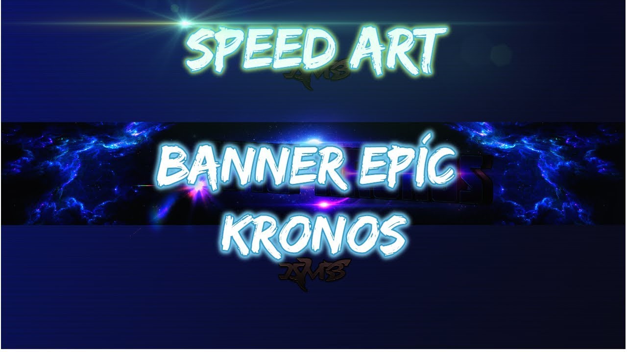 SPEED ART BANNER EPIC KRONOS!!