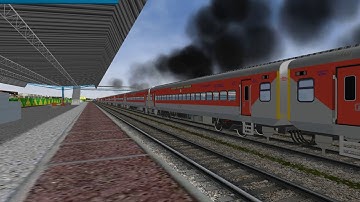 World Longest Passenger Train in MSTS Open Rails