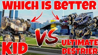 Ultimate Destrier Vs Kid An - Detailed Comparison - War Robots - This Vs That