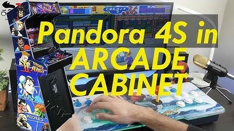 Pandoras Box 4S inside Arcade Cabinet 600+ video games Street Fighter Metal Slug How to