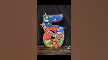#pjmasks #pinata #diy #piñataspersonalizadas