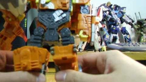 Transformers Cybertron: Quickmix and minicon Stripmine
