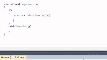 C# Sockets Multiple Connection 1 - Accepting Connections