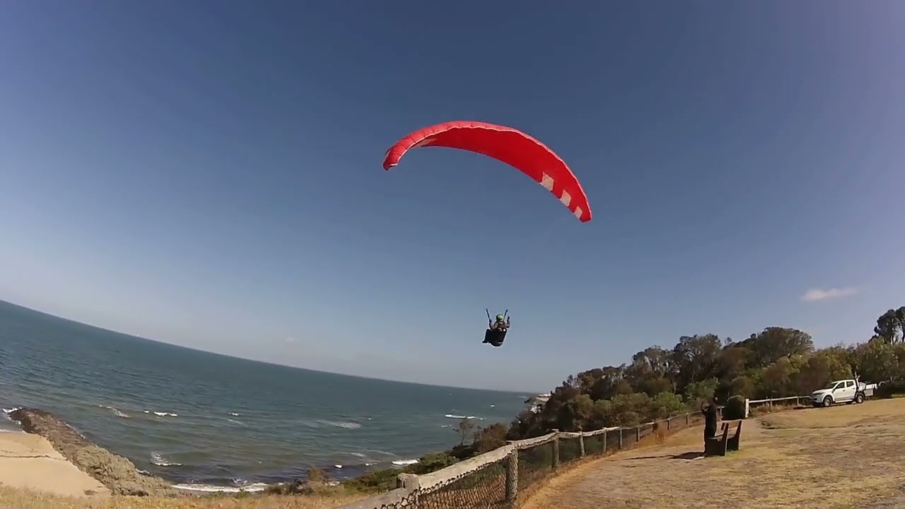 260218 Paragliding Red Bluff Victoria Australia