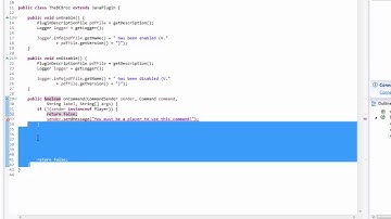 How to Make a Bukkit/Spigot Plugin | Episode 2 | Players and Basic Commands