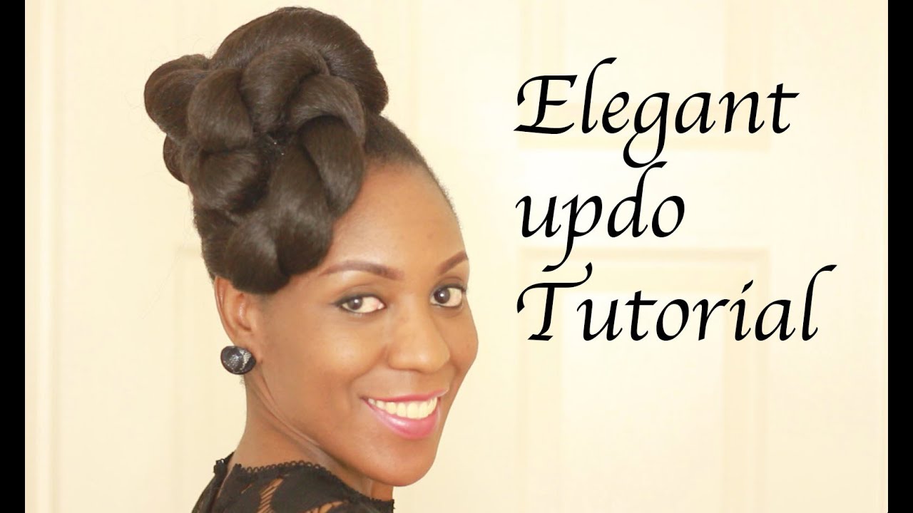 Elegant Updo Tutorial