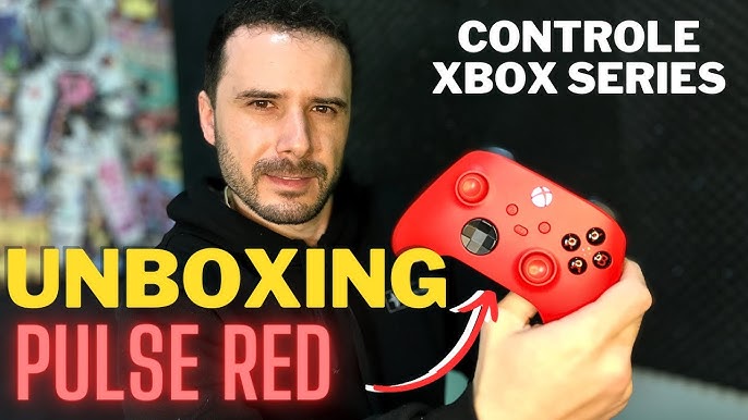 Controle sem fio Xbox Series Pulse Red - HoT GaMeZ - A Loja que Esquenta  sua Diversão!