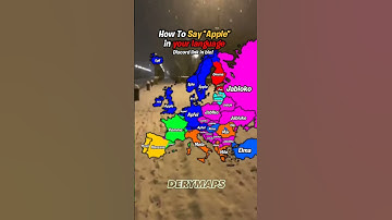 How to say "APPLE" in your Language ?