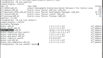 Installing Docker on Oracle Linux 7.5