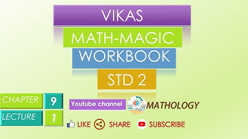 std-2 cha-9 lec-1 vikas math-magic workbook solution 2020-2021