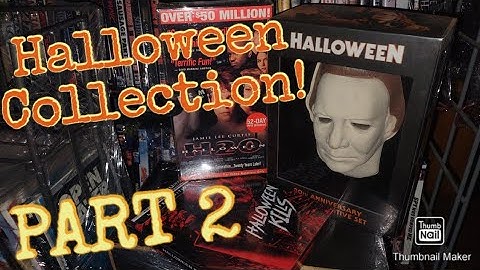 My Halloween / Michael Myers Physical Media Collection PART 2! 4K, Blu-ray, DVD, VHS, LaserDisc!