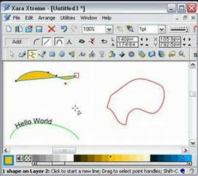 Xara Xtreme: Nodes Part1