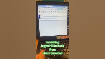 Launch Jupyter Notebook from Linux terminal #commandline #coding #datascience #python #jupyter