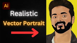 Thalapathy Vijay Vector Portrait in Adobe Illustrator | Realistic Vector Art | Codrawgraphic by CODRAWGRAPHIC 122 views 9 months ago 18 minutes