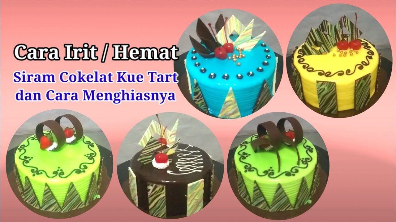 Amazing Cake Decorating Cara Menghemat Cokelat Saat Siram Kue dan Cara Menghiasnya