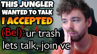 This toxic Jungler wanted to voice call, I decided why not. | Nautilus Mid & Nasus Mid
