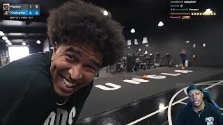 He's 6'10!! Marlon vs Kristopher London Basketball 1v1