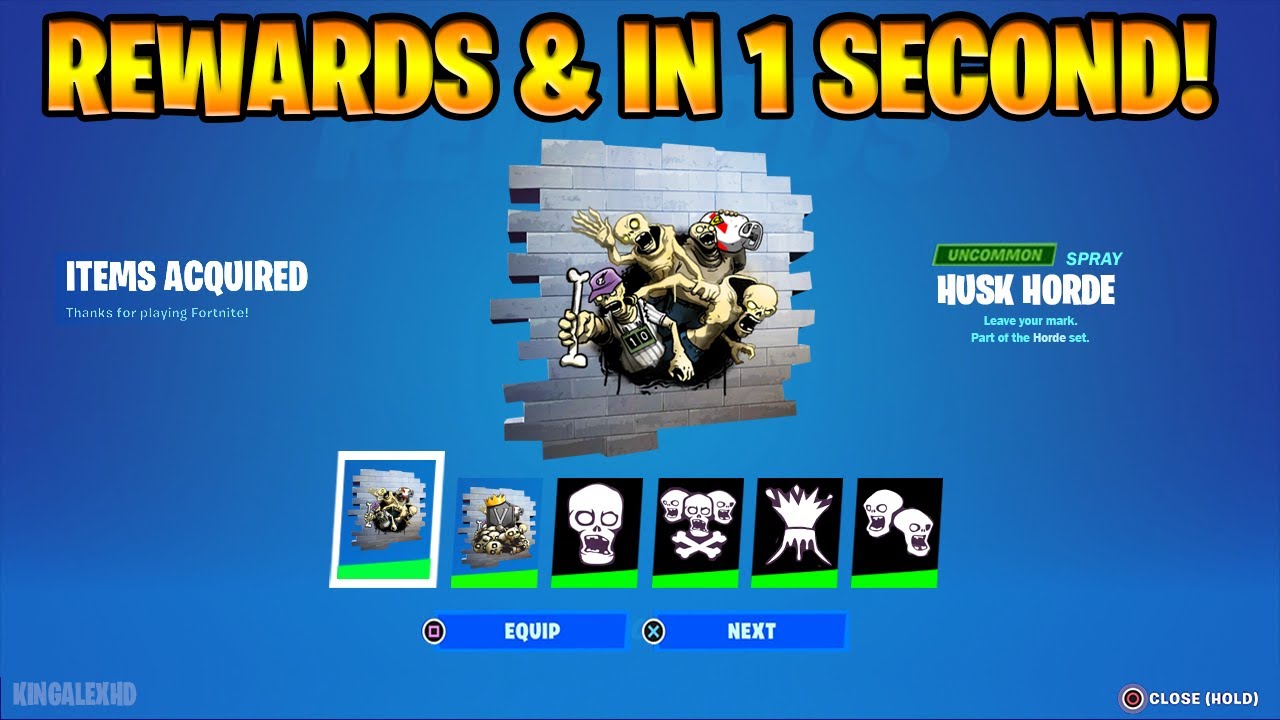 How To COMPLETE SURVIVE THE HORDE QUESTS CHALLENGES In Fortnite! (Free