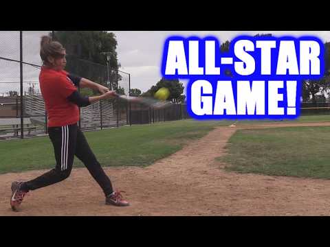 CIARA HITS FIVE HOME RUNS IN THE ALL-STAR GAME! | On-Season Softball Series