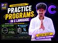 C Practice Programs in Hindi | Volume of Sphere &amp; Percentage Program