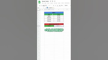 How to use =VLOOKUP in Google Sheets 👀