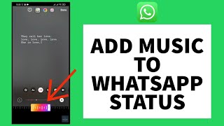 How To Add Music To WhatsApp Status (2023) New Update screenshot 1
