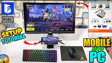 How to Play PUBG Mobile with Keyboard & Mouse |HDMI to LCD Full Setup Tutorial | GG Mouse Pro