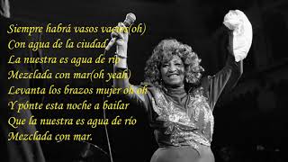 Video thumbnail of "[LETRA] Vasos Vacíos-CELIA CRUZ ft  FABULOSOS CADILLACS"