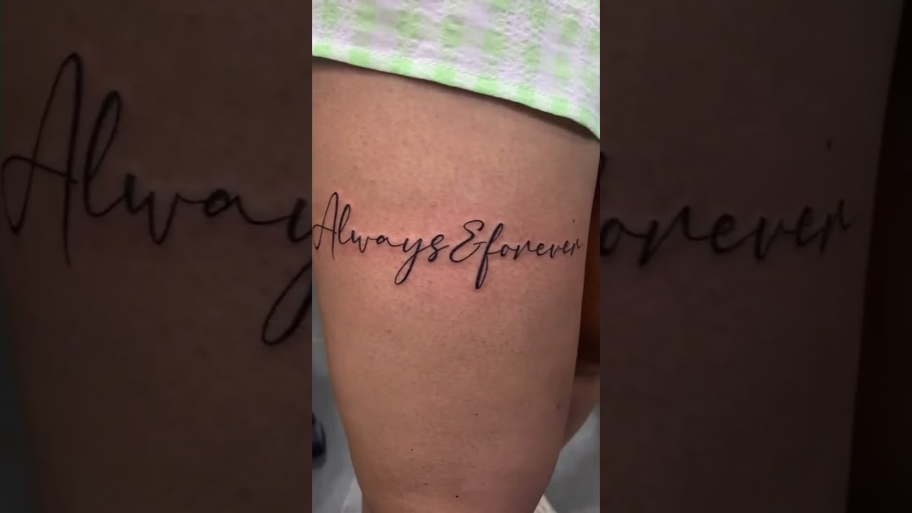 Share 91 about always and forever tattoo unmissable  indaotaonec