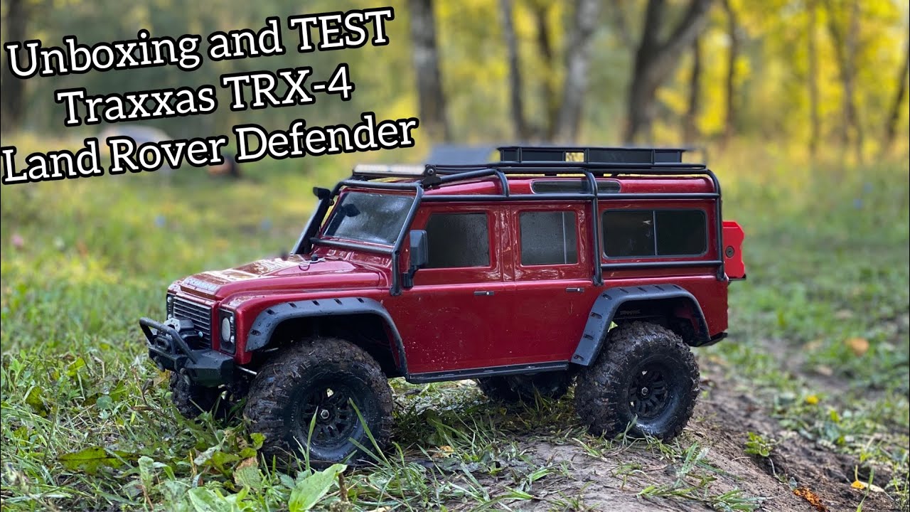 Traxxas TRX-4 Land Rover Defender С ЧЕГО ВСЕ НАЧИНАЛОСЬ!? | покупаю б/у Land Rover