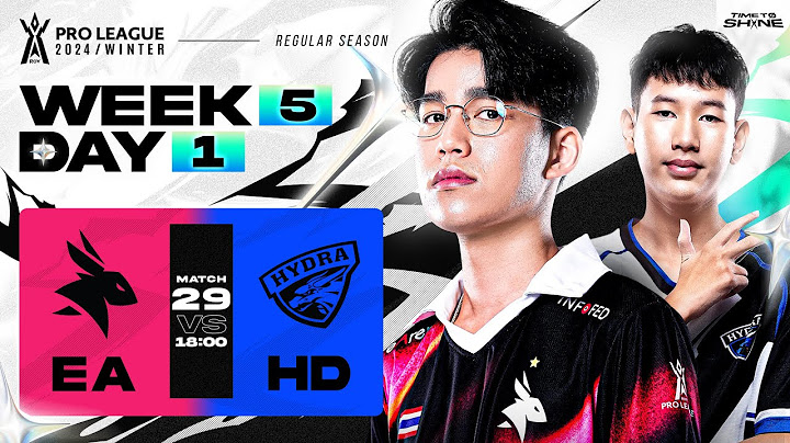การแข่งขัน RoV Pro League 2024 Winter | รอบเก็บคะแนน Week 5 Day 1
