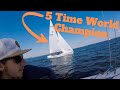 Sailing speed testing with a world champion