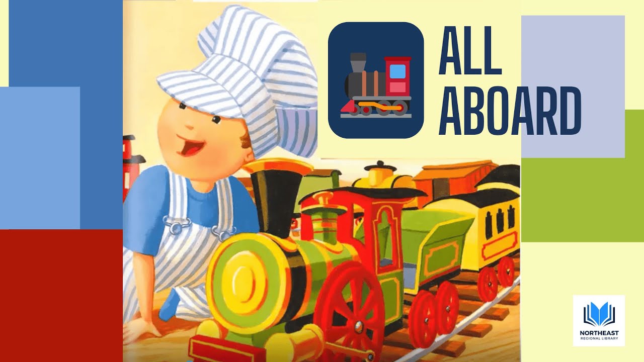 All Aboard by Karen Baicker 🚂 Kids Book 