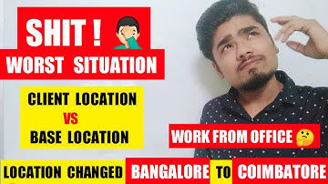 Location Change in Wiprô(All IT Companies) Client Work Location vs Project Base Location