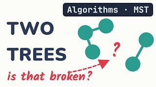 Kruskal's Algorithm in 6 Minutes - Every Step Drawn Out