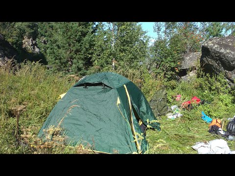 Палатка "Tramp SCOUT 3" - как установить трезвому в одного Палатка "Tramp SCOUT 3" - как установить трезвому в одного