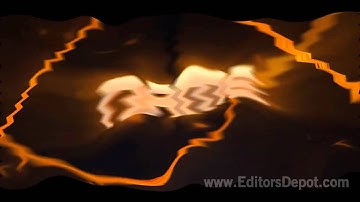 FREE Orange Burst 3D Intro Template: After Effects & Cinema 4D